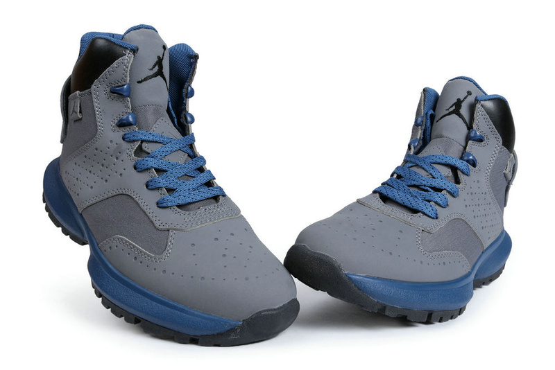 Authentic Jordan Jordan 23 Degrees F Grey Blue Shoes - Click Image to Close