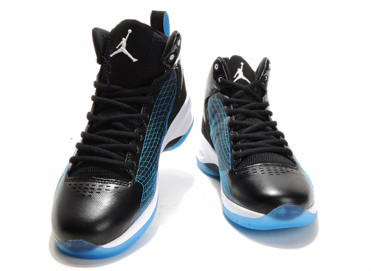 Handsome Jordan 23 Fly Spiderman Black Blue White - Click Image to Close