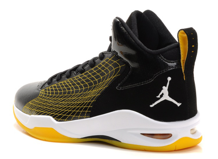 Handsome Jordan 23 Fly Spiderman Black Yellow White - Click Image to Close