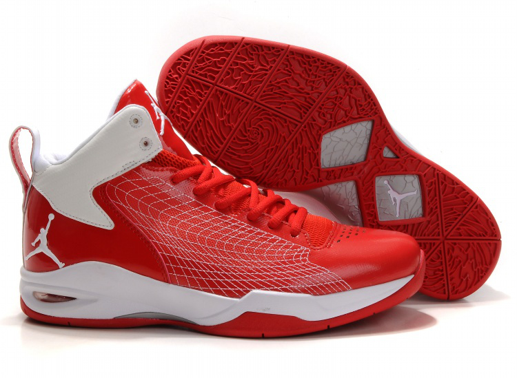 Handsome Jordan 23 Fly Spiderman Red White