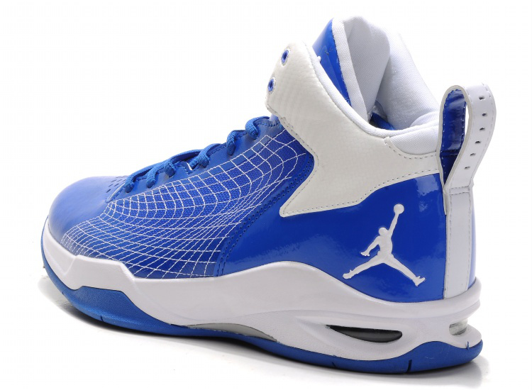 Handsome Jordan 23 Fly Spiderman White Blue