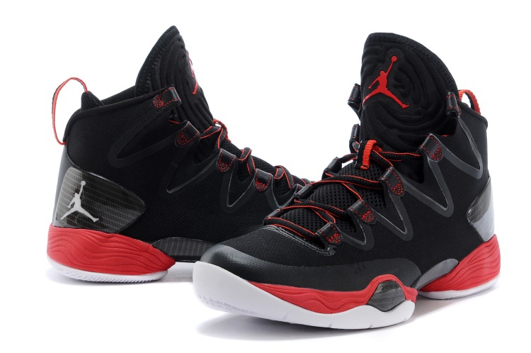 Air Jordan 28 SE Black Red White Shoes - Click Image to Close