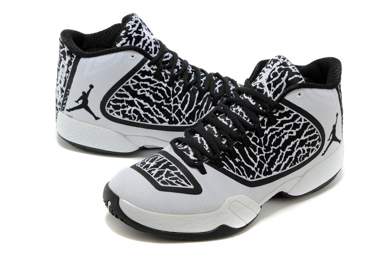 New Air Jordan 29 Black White Shoes