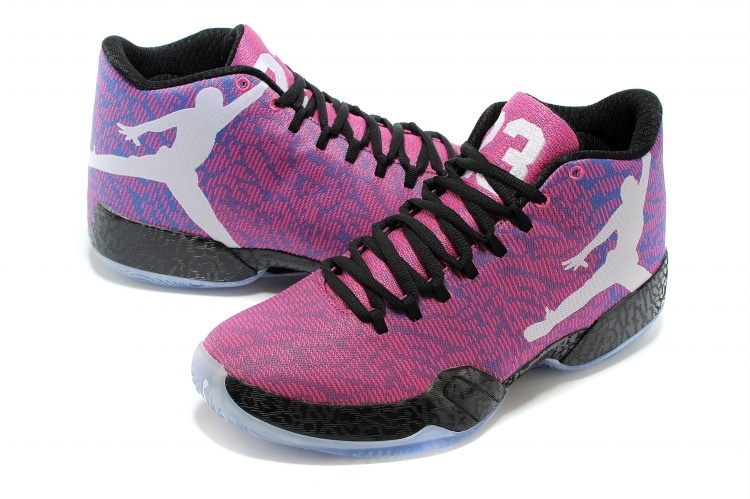 New Air Jordan 29 Purple Black Shoes - Click Image to Close