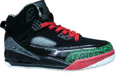 Real Air Jordan Shoes 3.5 Black Red - Click Image to Close