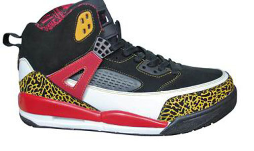 Real Air Jordan Shoes 3.5 Black Yellow