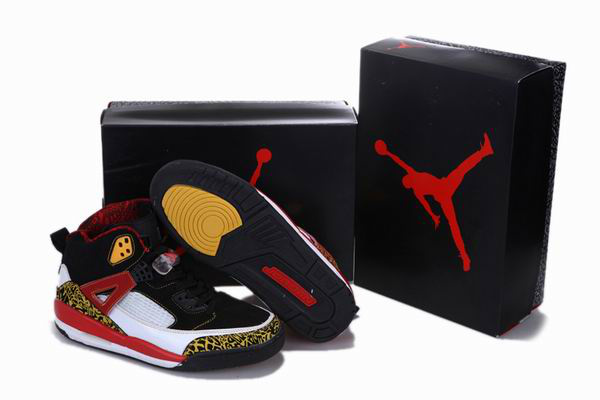 New Arrival Jordan 3.5 Reissue Balck White Red Yellow Shoes - Click Image to Close