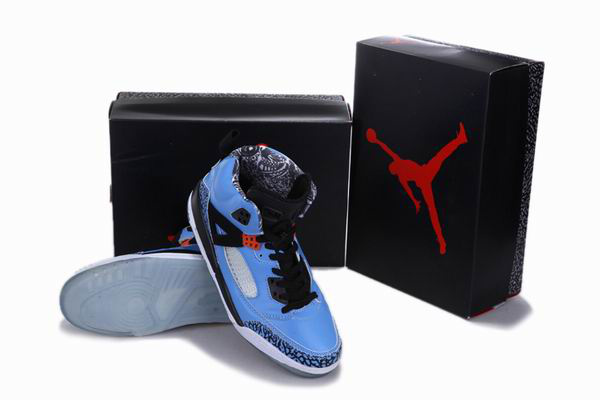 New Arrival Jordan 3.5 Reissue Blue Black White Cement Shoes - Click Image to Close