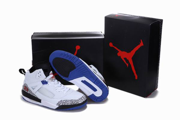 New Arrival Jordan 3.5 Reissue White Black Blue Cement Shoes