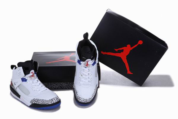 New Arrival Jordan 3.5 Reissue White Black Blue Cement Shoes - Click Image to Close