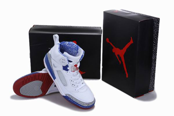 New Arrival Jordan 3.5 Reissue White Blue Grey Cement Shoes - Click Image to Close