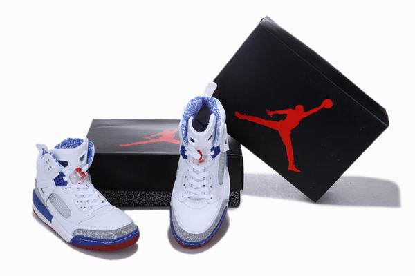 New Arrival Jordan 3.5 Reissue White Blue Grey Cement Shoes - Click Image to Close