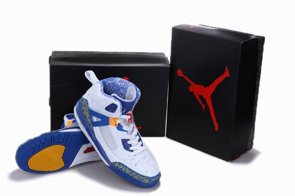 New Arrival Jordan 3.5 Reissue White Blue Yellow Shoes - Click Image to Close