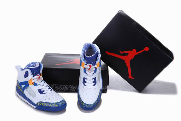 New Arrival Jordan 3.5 Reissue White Blue Yellow Shoes