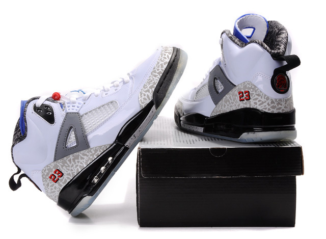 Special Jordan Shoes 3.5 White Grey - Click Image to Close