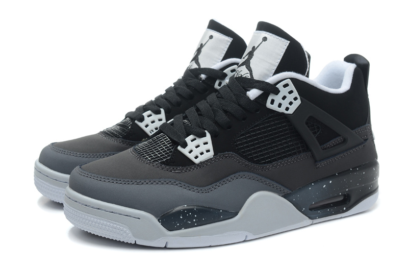 Air Jordan 4 Retro Fear Black White Cool Grey Pure Platinum