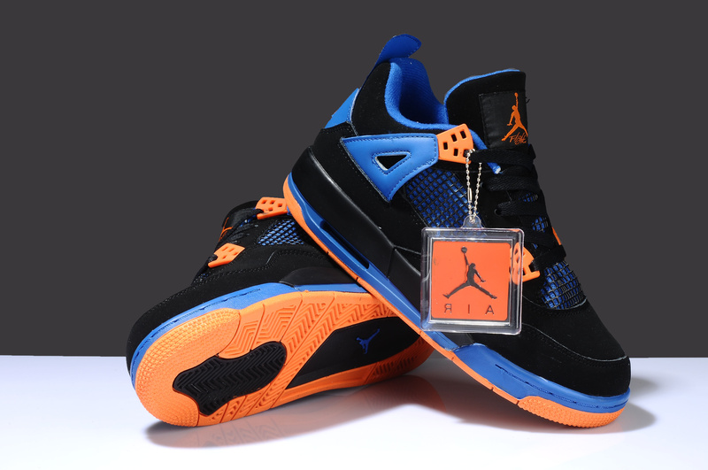 New Jordan 4 Thor Black Yellow Shoes - Click Image to Close