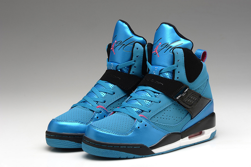 Air Jordan 45 Flight Blue Black For Women - Click Image to Close