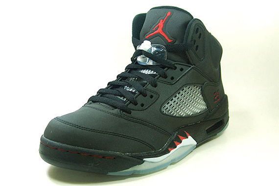 Authentic Jordan 5 Raging Bull Pack Varsity Black Shoes - Click Image to Close