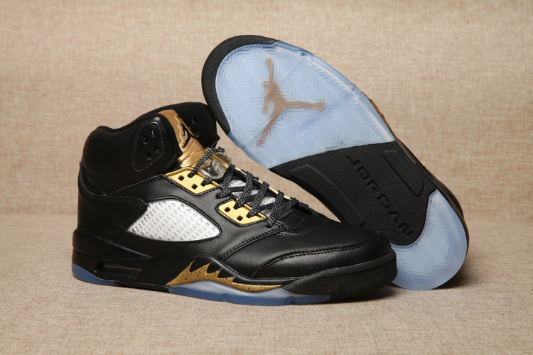 Air Jordan 5 Retro Black Metallic Gold - Click Image to Close