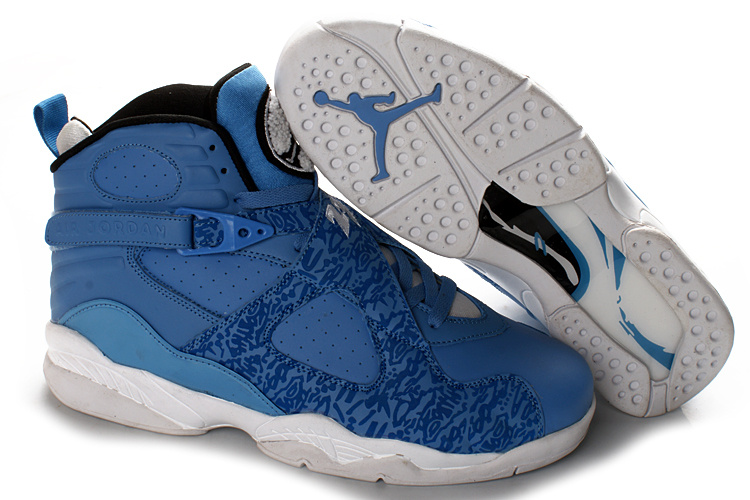 Original Jordan 6 Classic Anniversary Blue Shoes - Click Image to Close