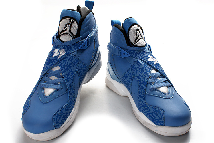 Original Jordan 6 Classic Anniversary Blue Shoes - Click Image to Close