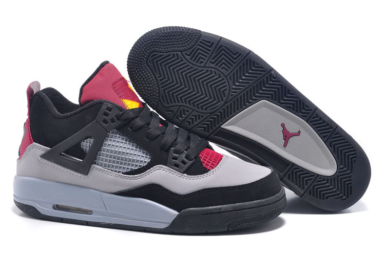 New Air Jordan Retro 7Lab4 Black Grey Pink Lovers Shoes