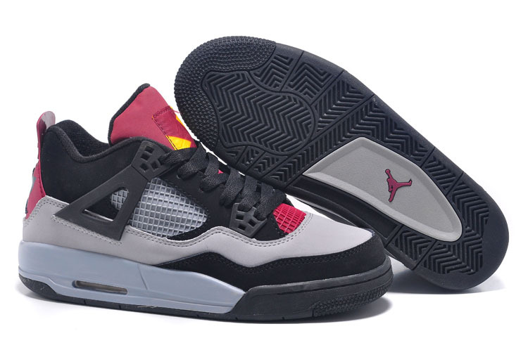 New Air Jordan Retro 7Lab4 Black Grey Pink Lovers Shoes - Click Image to Close