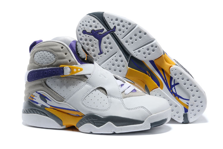 Air Jordan 8 Retro Kobe Bryant Lakers Home PE