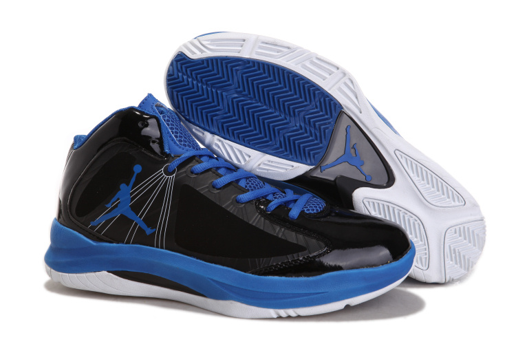 Jordan Aero Flight Black Blue White - Click Image to Close