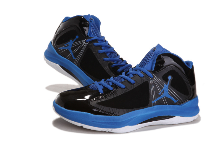 Jordan Aero Flight Black Blue White - Click Image to Close