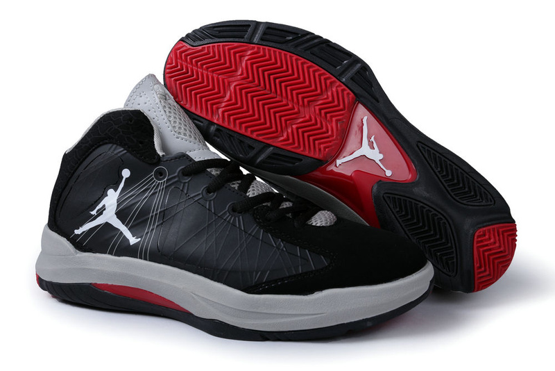 Jordan Aero Flight Black Grey Red For Men