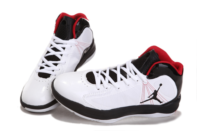 Jordan Aero Flight White Black Red - Click Image to Close