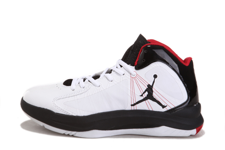 Jordan Aero Flight White Black Red - Click Image to Close