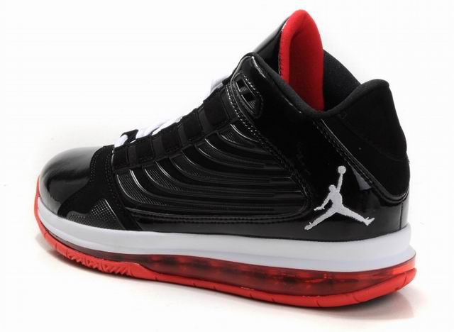 Cheap Jordan Big Ups Black White Red Shoes