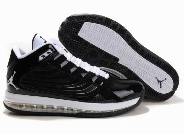 Cheap Jordan Big Ups Black White Shoes - Click Image to Close