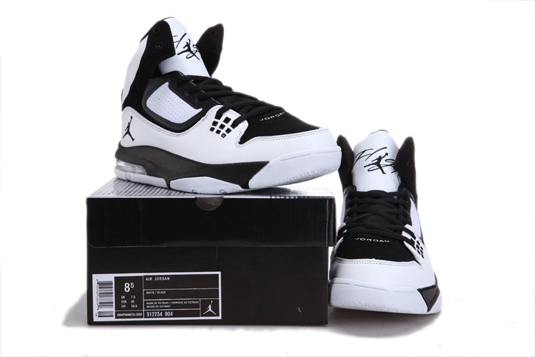 Jordan Flight 23 RST Black White - Click Image to Close