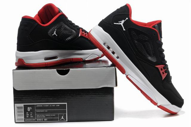 Jordan Flight 23 RST Low Black White Red