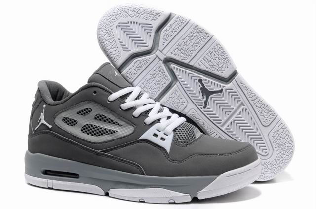 Jordan Flight 23 RST Low Grey White - Click Image to Close