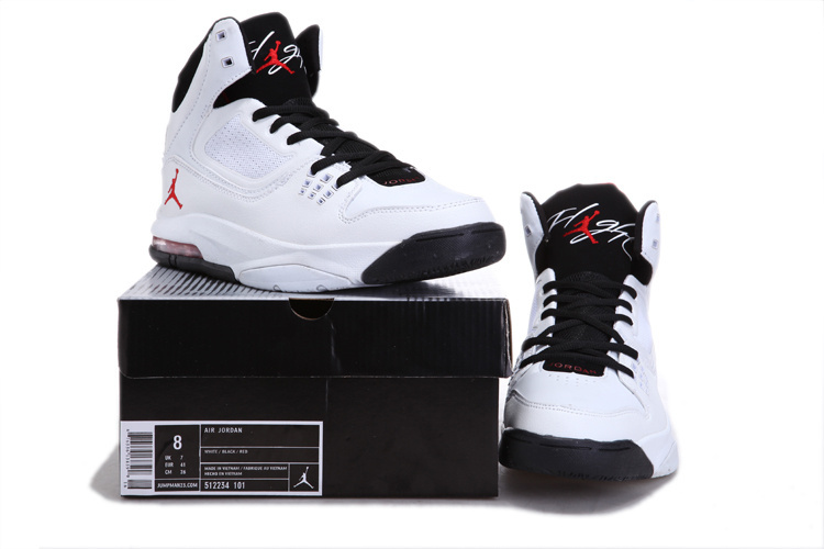 Jordan Flight 23 RST White Black Red Logo