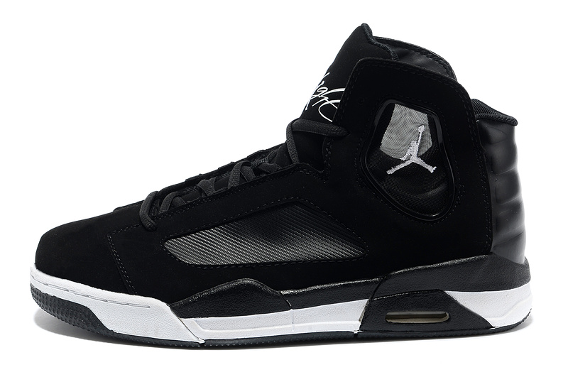 2013 Air Jordan Flight Luminary Black White Shoes - Click Image to Close