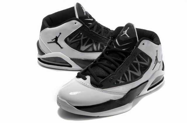 2012 Jordan Flight The Power Black Grey Shoes - Click Image to Close