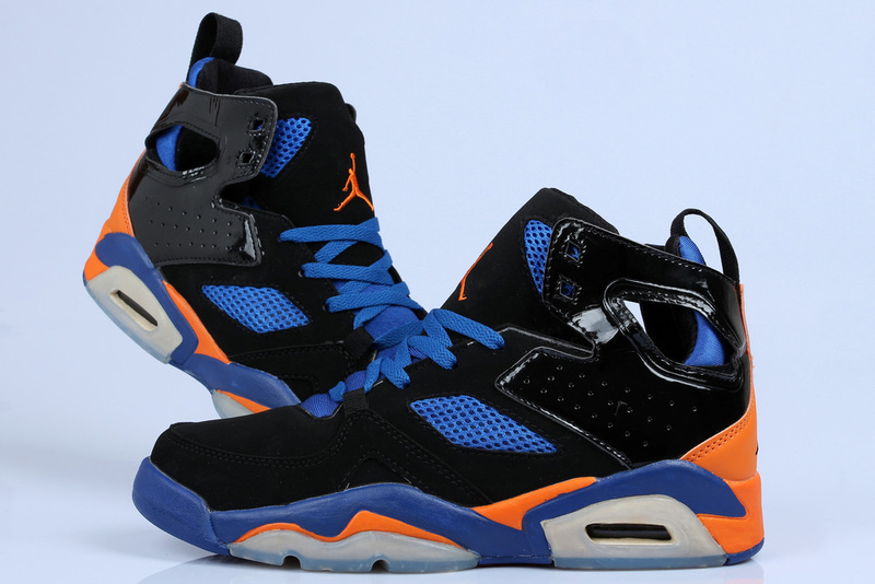 2013 Jordan Fltclb '911 Black Blue Orange Shoes