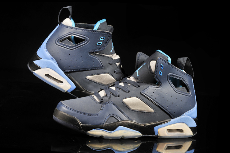 2013 Jordan Fltclb '911 Black Blue White Shoes