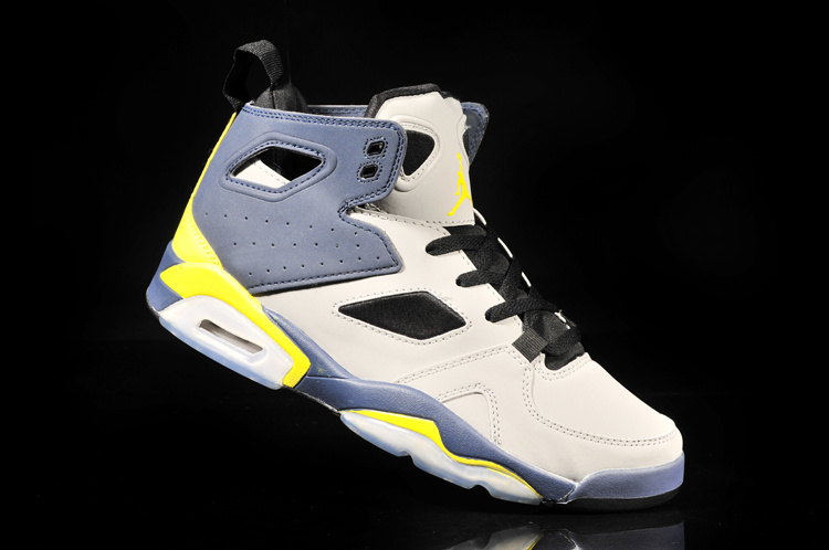 2013 Jordan Fltclb '911 Brown Blue Yellow Shoes - Click Image to Close