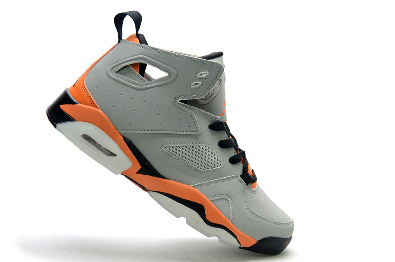 2013 Jordan Fltclb 911 Black Grey Orange Shoes - Click Image to Close