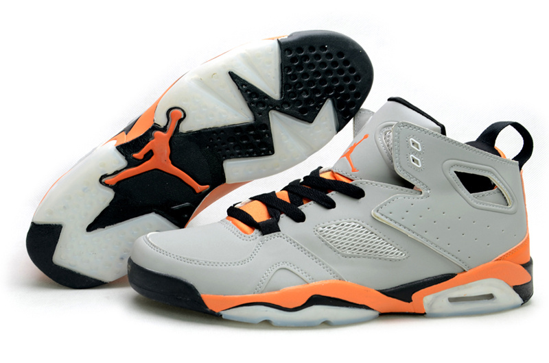 2013 Jordan Fltclb 911 Black Grey Orange Shoes