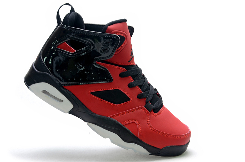 2013 Jordan Fltclb 911 Black Red White Shoes - Click Image to Close