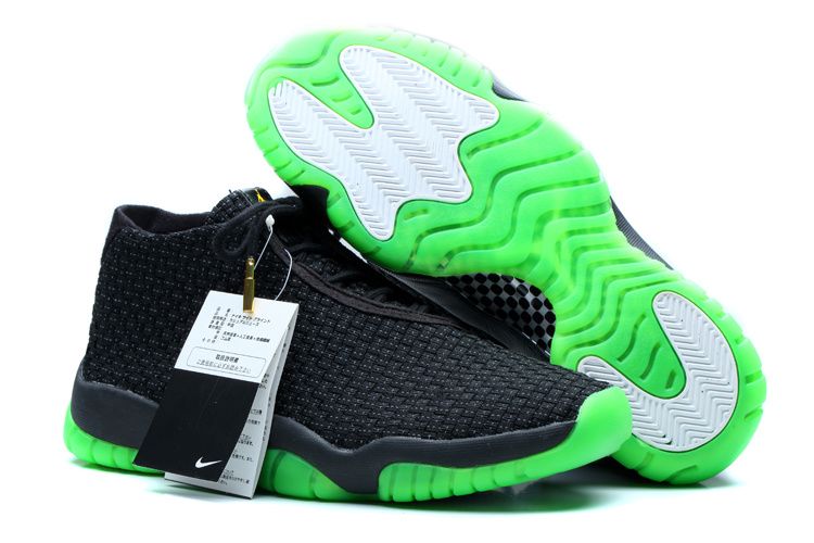 Air Jordan Future Black Green