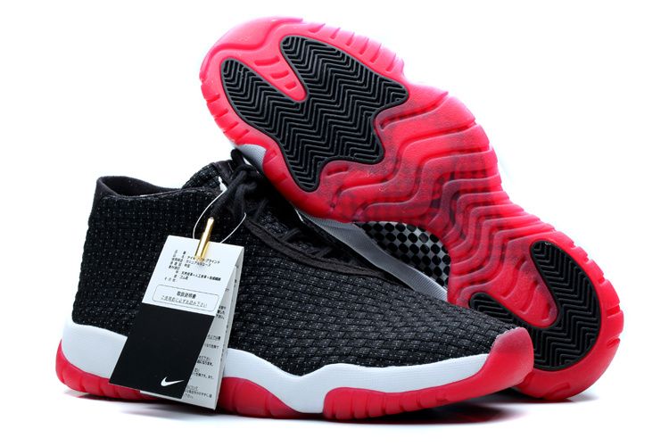 Air Jordan Future Black Varsity Red White - Click Image to Close